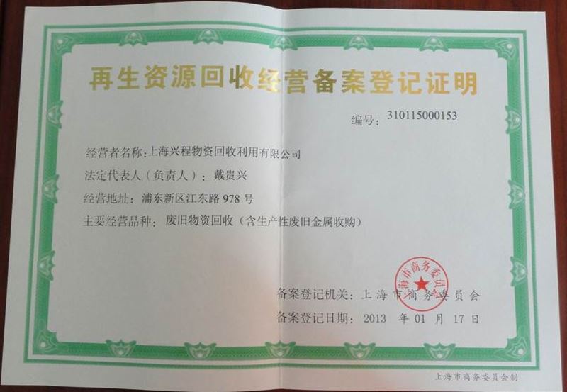 再生資源回收